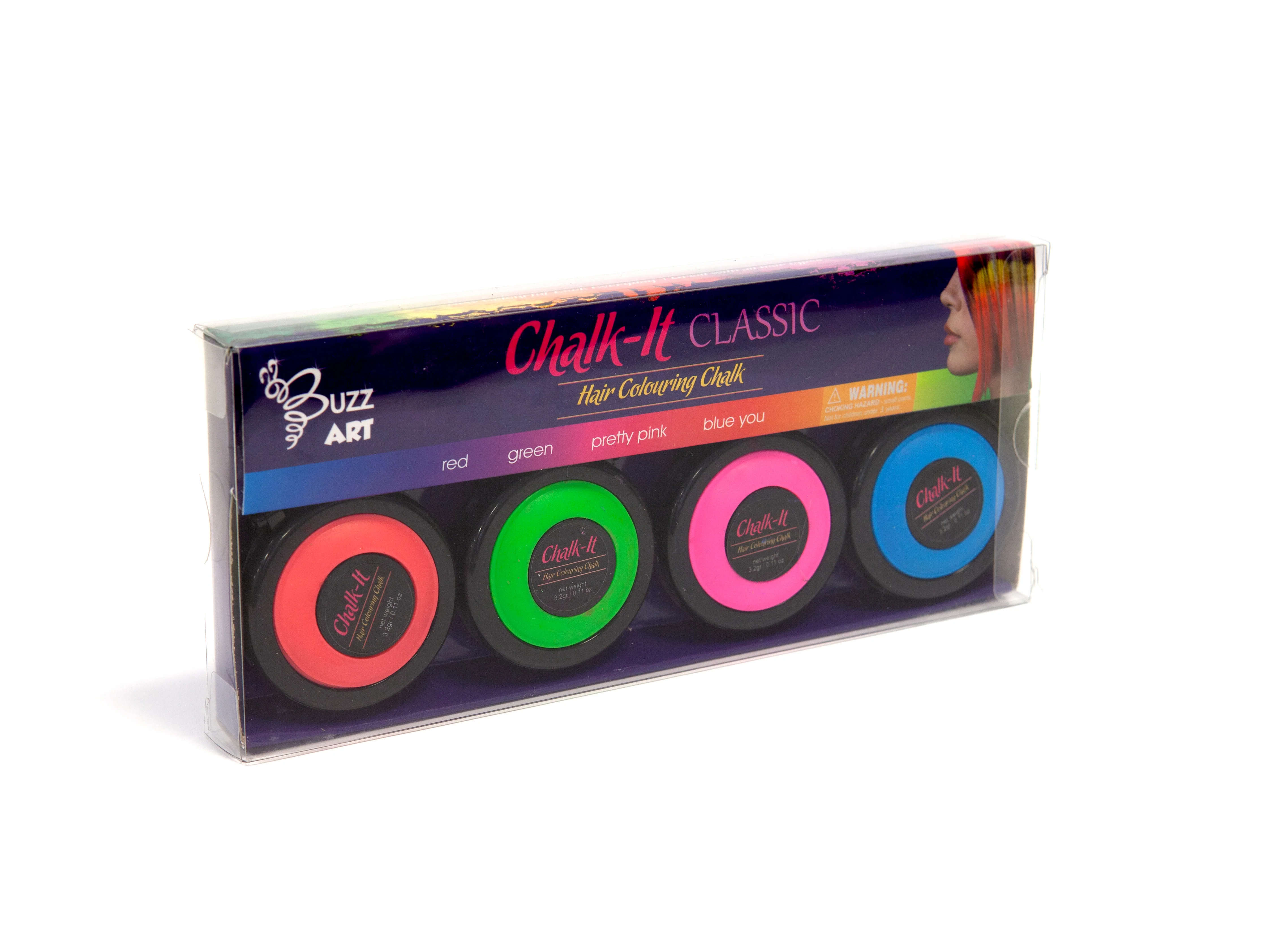Chalk-It (Hair Colouring Chalk) Classic - Image 3