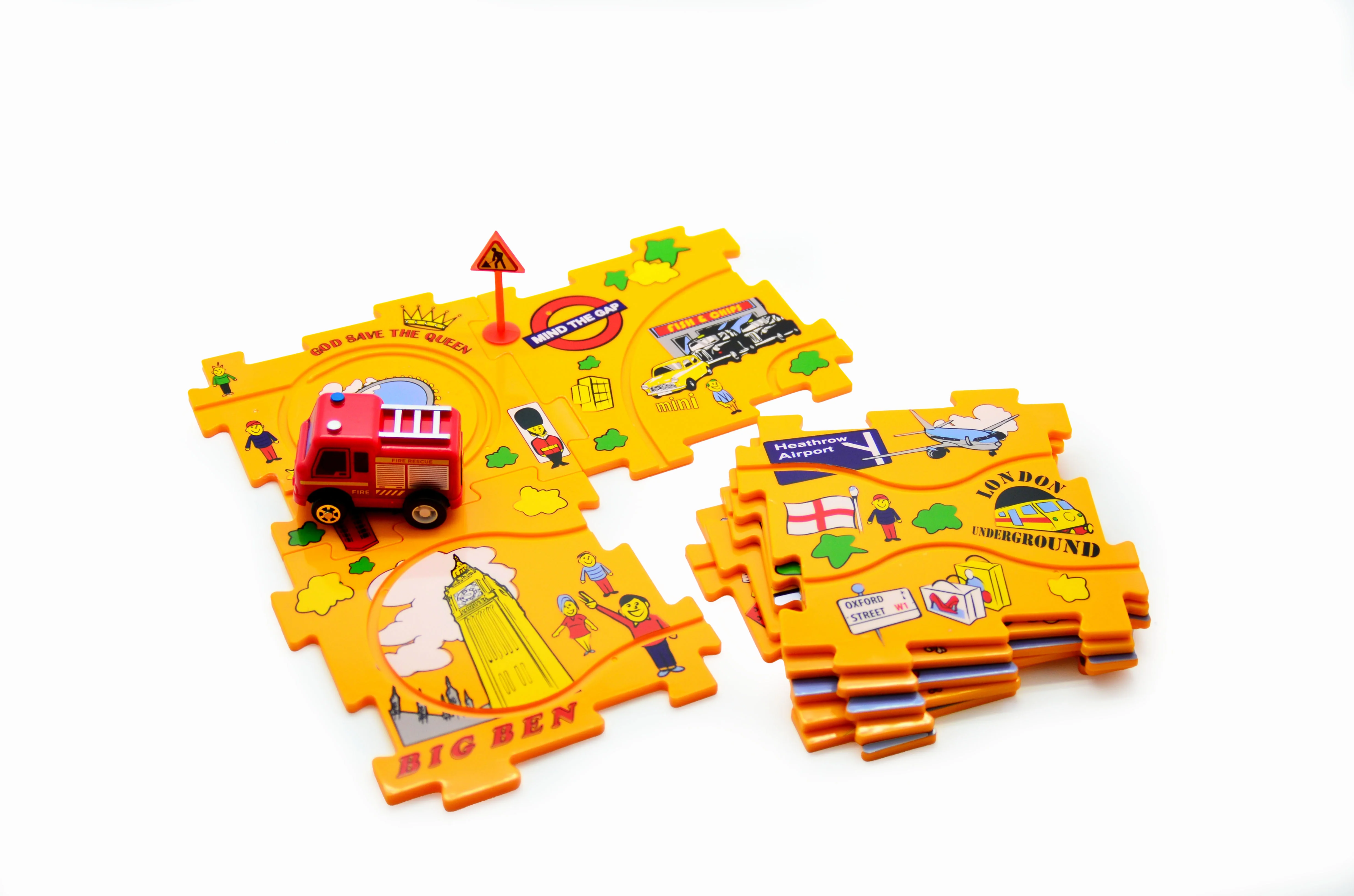 Puzzle Cars Fire Engine - Image 4