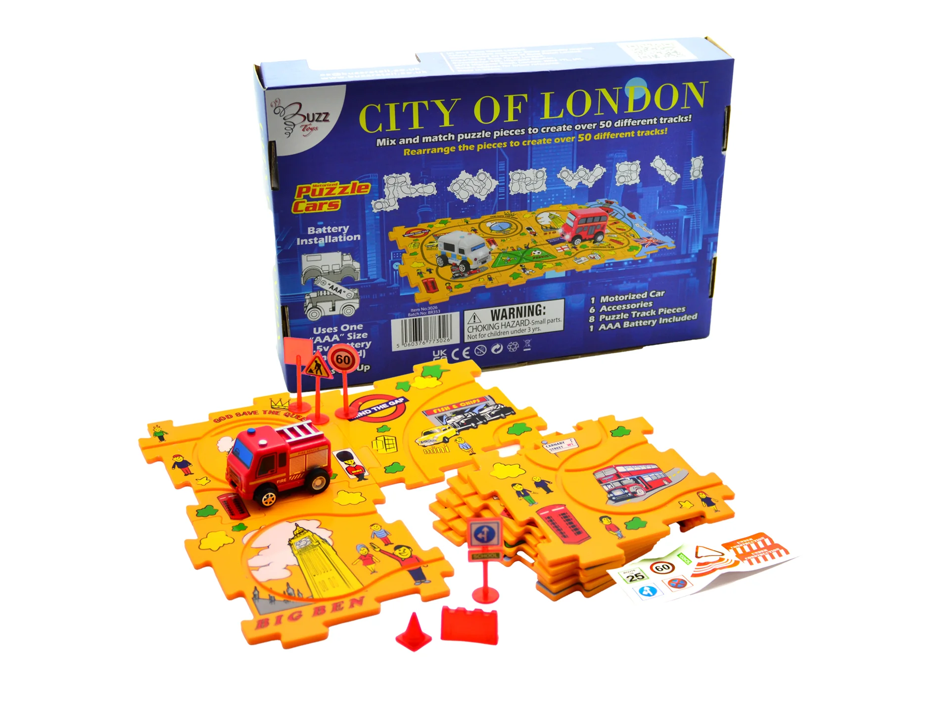 Puzzle Cars Fire Engine - Image 6