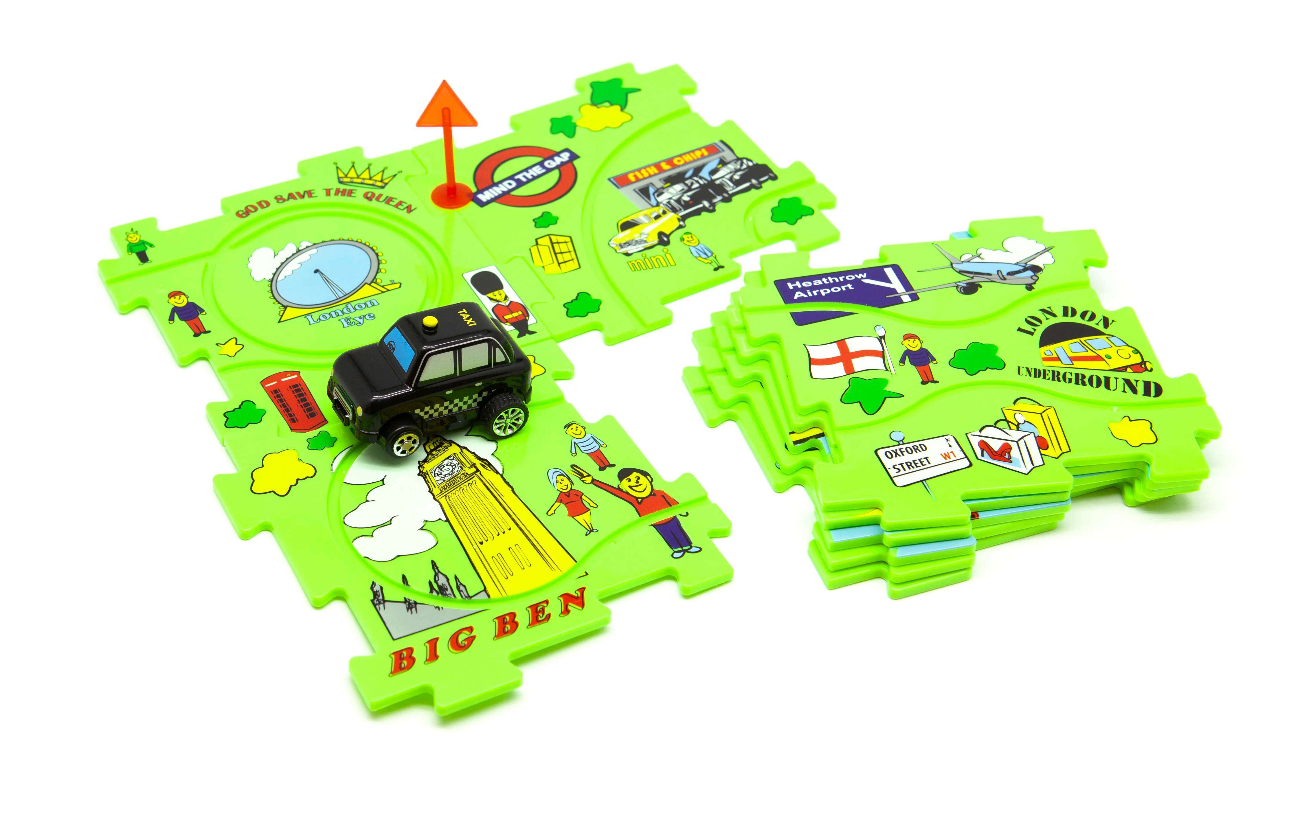 Puzzle Cars Taxi - Image 4